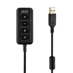 2E Gaming ausinės HG355, 7.1, mini-jack/dual 3.5mm/USB-A, 1.5/1.5/0.2m, juodos - Image 3