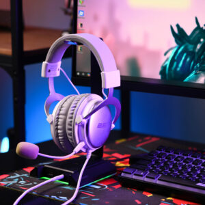2E Gaming ausinės HG355, 7.1, mini-jack/dual 3.5mm/USB-A, 1.5/1.5/0.2m, baltos - Image 7