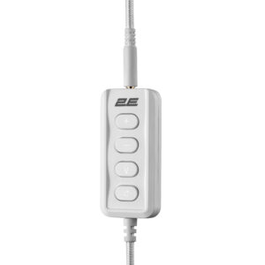 2E Gaming ausinės HG355, 7.1, mini-jack/dual 3.5mm/USB-A, 1.5/1.5/0.2m, baltos - Image 3
