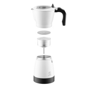 ARDESTO elektrinis moka kavinukas. 0.3l, maltai kavai, baltas - Image 9