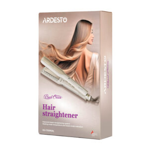 ARDESTO Plaukų tiesintuvas Pearl Cream HS-Y701PERL, 50W, 140-230C, keramika, smėlio spalvos - Image 3