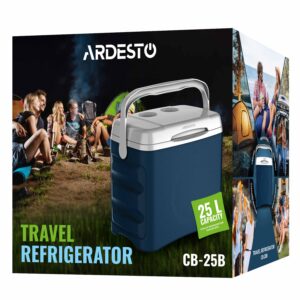 ARDESTO kelioninis šaldytuvas, 25l, ac.cold, 4.1kg, tamsiai mėlynas - Image 8