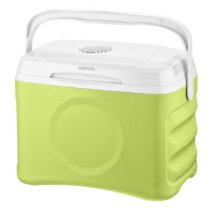 ARDESTO kelioninis šaldytuvas, 2in1, 21l, 220/12V, šildymas 55°C, vėsinimas 18-20°C, USB jungtis, 4.3kg, šviesiai žalias