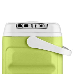ARDESTO kelioninis šaldytuvas, 2in1, 21l, 220/12V, šildymas 55°C, vėsinimas 18-20°C, USB jungtis, 4.3kg, šviesiai žalias - Image 4