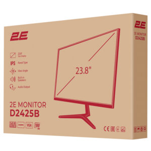 2E Monitorius 23.8" D2425B D-Sub, HDMI, MM, IPS, 100Hz, FreeSync - Image 9