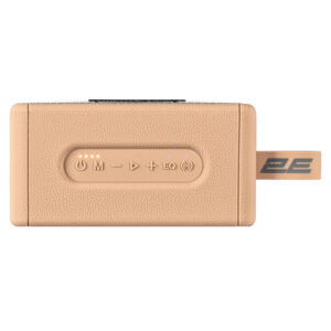 Nešiojamasis garsiakalbis 2E SoundLegend Mini 40W, BT 5.3, TWS, FLAC, MP3, WAV, EQ, išorinė baterija, IPX6, rudas - Image 5