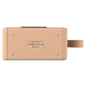 Nešiojamasis garsiakalbis 2E SoundLegend Mini 40W, BT 5.3, TWS, FLAC, MP3, WAV, EQ, išorinė baterija, IPX6, rudas - Image 4