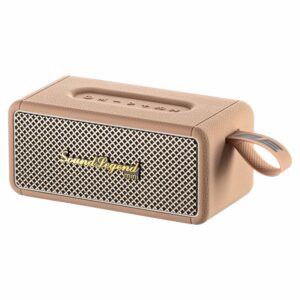 Nešiojamasis garsiakalbis 2E SoundLegend Mini 40W, BT 5.3, TWS, FLAC, MP3, WAV, EQ, išorinė baterija, IPX6, rudas - Image 7