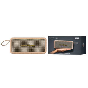 Nešiojamasis garsiakalbis 2E SoundLegend Mini 40W, BT 5.3, TWS, FLAC, MP3, WAV, EQ, išorinė baterija, IPX6, rudas - Image 10