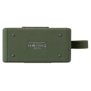 Nešiojamasis garsiakalbis 2E SoundLegend Mini 40W, BT 5.3, TWS, FLAC, MP3, WAV, EQ, išorinė baterija, IPX6, žalias - Image 4