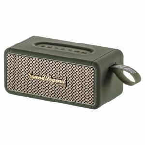Nešiojamasis garsiakalbis 2E SoundLegend Mini 40W, BT 5.3, TWS, FLAC, MP3, WAV, EQ, išorinė baterija, IPX6, žalias - Image 2