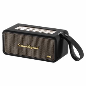 Nešiojamasis garsiakalbis 2E SoundLegend 80W, BT 5.3, TWS, FLAC, MP3, WAV, EQ, išorinė baterija, IPX6, RGB, juodas - Image 11