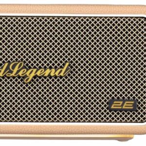 Nešiojamasis garsiakalbis 2E SoundLegend 80W, BT 5.3, TWS, FLAC, MP3, WAV, EQ, išorinė baterija, IPX6, RGB, rudas