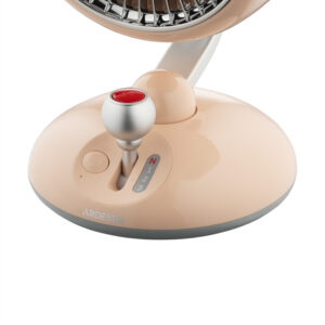 ARDESTO Stalinis ventiliatorius FT-F3600Y, 12 cm, įkraunamas, su apšvietimu, USB-A Type-C, smėlio spalvos - Image 3
