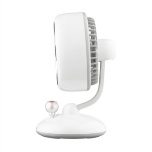 ARDESTO stalinis ventiliatorius FT-F3600BL, 12 cm, įkraunamas, su apšvietimu, USB-A Type-C, baltas - Image 6