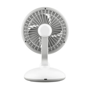 ARDESTO stalinis ventiliatorius FT-F3600BL, 12 cm, įkraunamas, su apšvietimu, USB-A Type-C, baltas - Image 3