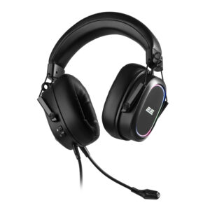 2E Gaming Žaidimų ausinės 2E GAMING HG320 V2, 7.1, USB-A, RGB, 2m, juodos - Image 7