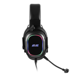 2E Gaming Žaidimų ausinės 2E GAMING HG320 V2, 7.1, USB-A, RGB, 2m, juodos - Image 13