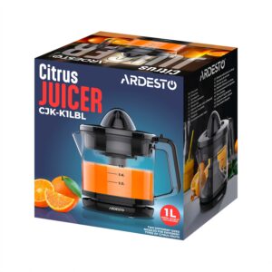 ARDESTO Citrusinių vaisių sulčiaspaudė ARDESTO, 40W, dubuo-1L, plastikas, juoda - Image 14