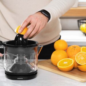 ARDESTO Citrusinių vaisių sulčiaspaudė ARDESTO, 40W, dubuo-1L, plastikas, juoda - Image 11