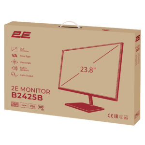 2E Monitorius 23.8" B2425B D-Sub, HDMI, MM, VA, 100Hz, FreeSync - Image 9