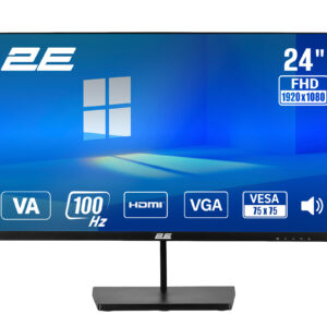 2E Monitorius 23.8" B2425B D-Sub, HDMI, MM, VA, 100Hz, FreeSync - Image 2