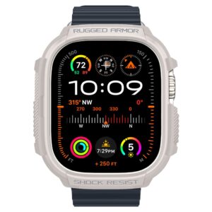 Spigen Rugged Armor APPLE WATCH ULTRA 1 / 2 / 3 / 4 (49 MM) DUNE BEIGE - Image 7