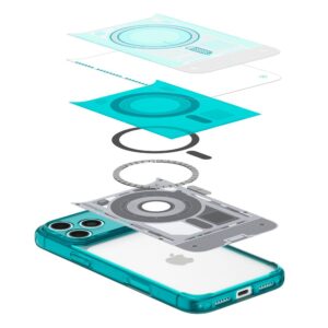Spigen Ultra Hybrid MagSafe iPhone 17 Pro / 18 Pro C-ONE BONDI BLUE - Image 6