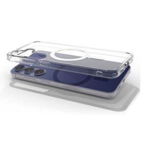Spigen Ultra Hybrid MAG MagSafe Samsung Galaxy S26 FE SKAIDRUS/BALTAS - Image 6