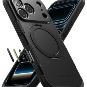 RINGKE ALLES MAGNETINIS MagSafe DĖKLAS iPhone 17 Pro / 18 Pro JUODAS - Image 6