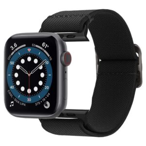 Spigen FIT LITE APPLE WATCH 8 / 9 / 10 / 11 / 12 / SE (40 / 41 / 42 MM) JUODAS - Image 7