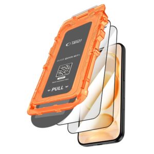 GRŪDINTAS STIKLAS TECH-PROTECT QUICK SET+ 2-PACK iPhone 17 Pro / 18 Pro BLACK - Image 2