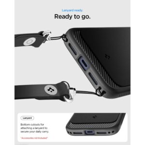 Spigen Rugged Armor MagSafe iPhone 17 Pro Max / 18 Pro Max MATINIS juodos spalvos - Image 6