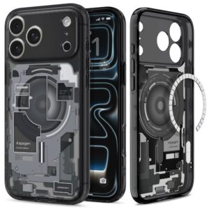 Spigen Ultra Hybrid MagSafe iPhone 17 Pro Max / 18 Pro Max ZERO ONE DĖKLAS juodos spalvos - Image 5