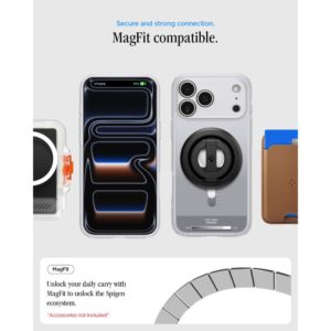 Spigen Ultra Hybrid MagSafe iPhone 17 Pro Max / 18 Pro Max KLASIKINIS SIDABRINIS - Image 6