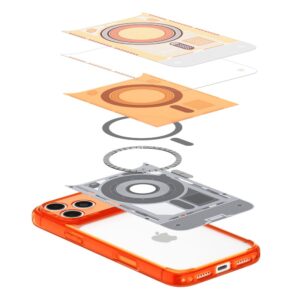 Spigen Ultra Hybrid MagSafe iPhone 17 Pro Max / 18 Pro Max C-ONE MANDARINO SPALVOS - Image 6