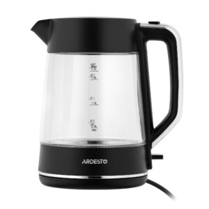 ARDESTO Elektrinis virdulys ARDESTO, 1.7l, stiklinis, Otter, juodas - Image 10