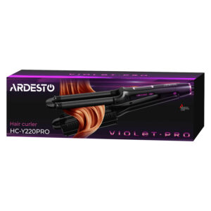 ARDESTO plaukų garbanojimo žnyplės bangoms formuoti Violet Pro, 90W, 170-210C, keramikinės, juodos - Image 23