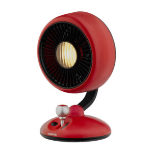 ARDESTO Stalo ventiliatorius AviaFan FT-F3600RD, 12 cm, įkraunamas, su apšvietimu, USB-A Type-C, raudonas - Image 3