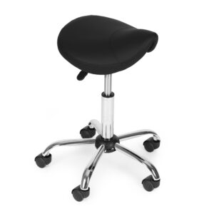 Pasukama balno formos kėdė kosmetologinė medicininė reguliuojama kėdė, juoda, ModernHome - Image 7