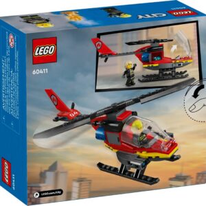 LEGO CITY 60411 PRIEŠGAISRINIS GELBĖJIMO SRAIGTASPARNIS - Image 2