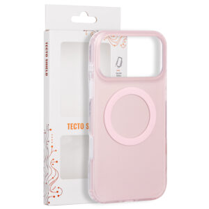 Tecto Shield Mistiq Mag dėklas, skirtas iPhone 17 Pro Max 6,9" / 18 Pro Max 6,9" rožinis