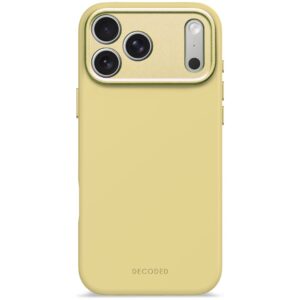 Decoded Silicone Backcover Apple iPhone 17 Pro Max Yuma Yellow mobiliojo telefono dėklas 17,5 cm (6.9") Geltona