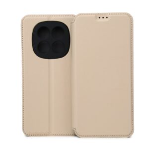 „Smart Touch“ dėklas, skirtas Xiaomi Redmi Note 15 5G (EU), smėlio spalvos