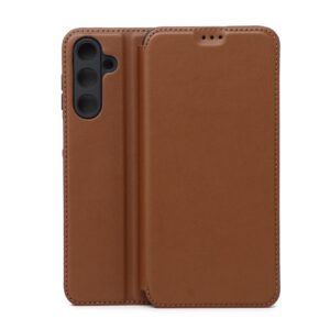 Išmanusis „Smart Touch“ dėklas, skirtas Samsung Galaxy A16 4G / A16 5G, rudas