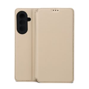 Išmanusis „Smart Touch“ dėklas, skirtas Samsung Galaxy A27 5G, smėlio spalvos