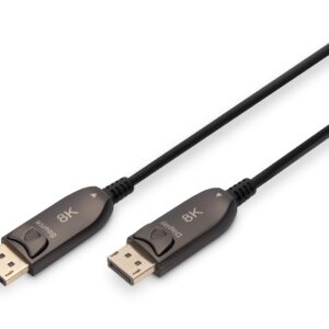 Digitus AK-340107-100-S „DisplayPort“ kabelis 10 m Juoda