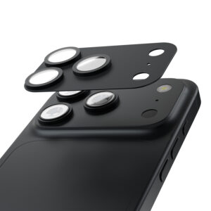 Etteri pilna kameros objektyvo apsauga, skirta iPhone 18 Pro Max, tamsiai pilka - Image 1