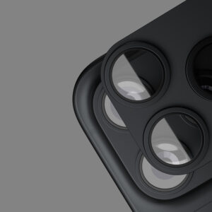 Etteri pilna kameros objektyvo apsauga, skirta iPhone 18 Pro Max, tamsiai pilka - Image 3