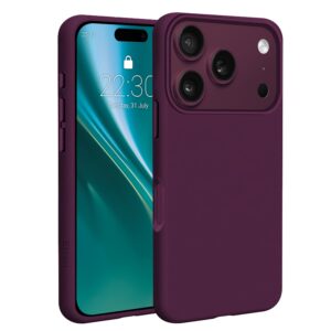 Etteri silikoninis Mag dėklas, skirtas iPhone 17 Pro / 18 Pro 6,3'' tamsios vyšnios spalvos